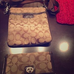 Coach Purse and Wallet